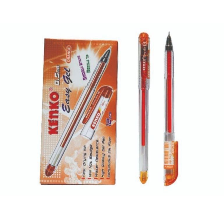 

sr-32 Pulpen Kenko Easy Gel 0.5mm ( 1pak/12pcs ) Terlaris