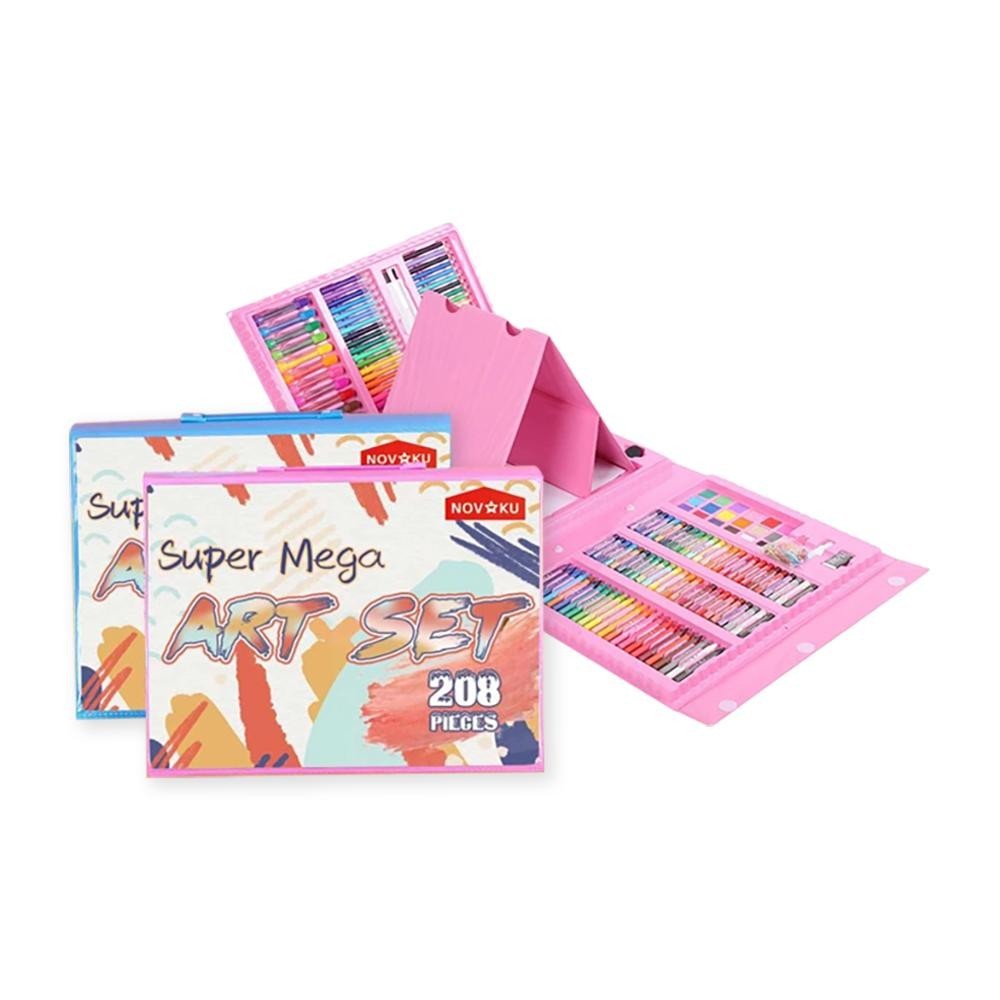 

er-79 [Cece Fancy Items Exclusive] MIISOO Crayon 208 PCS Set Pensil Warna Pastel Pensil Minyak warna untuk Melukis dan mewarnai Hemat