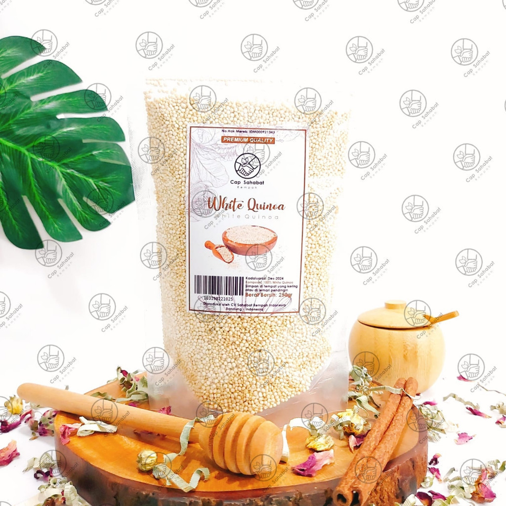 

250gr White Quinoa / Healthy Food / Diet Food / Rempah / JSR 100% PREMIUM QUALITY