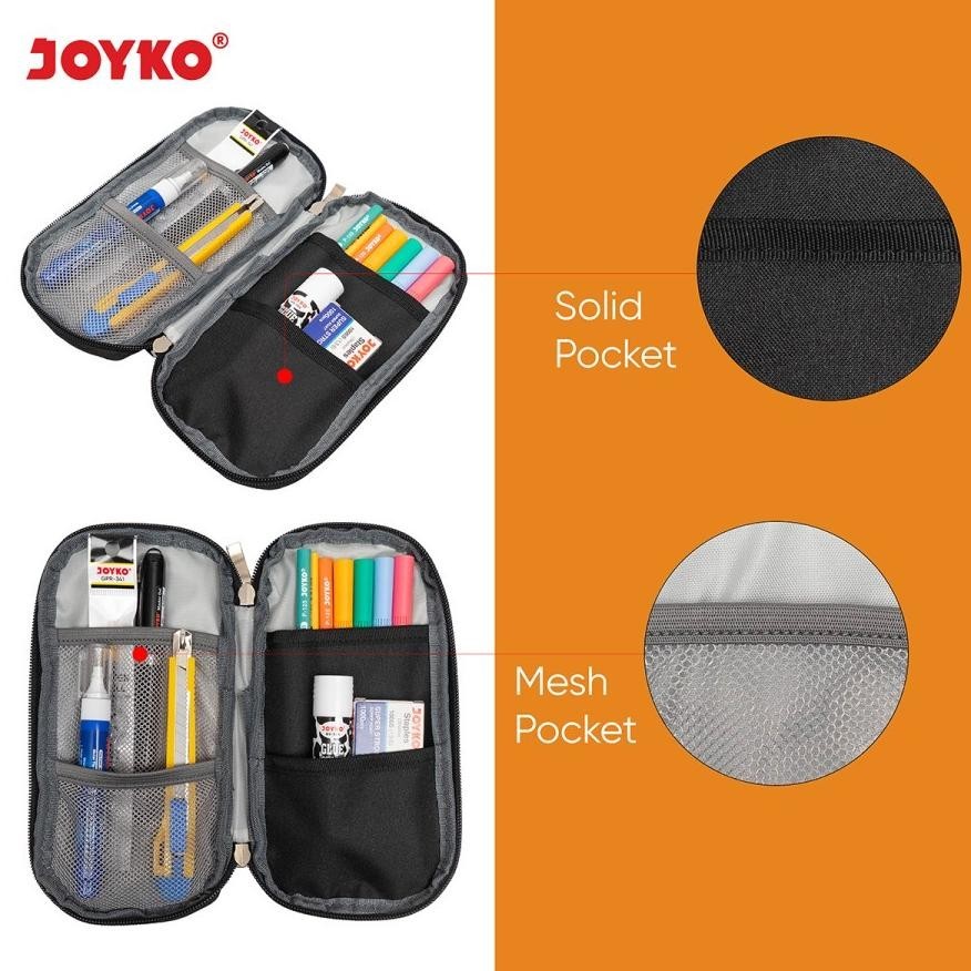 

iQ45 Pencil Case Kotak Tempat Pensil Kain Joyko PC-5010 Sale