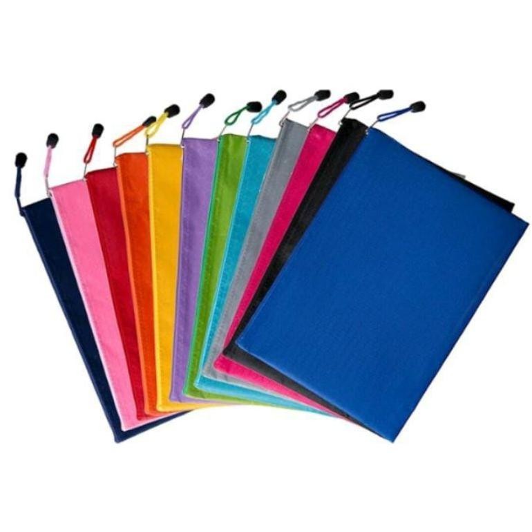 

Ez23 Map Jaring Zipper Bag Winter A4 Resleting Viral