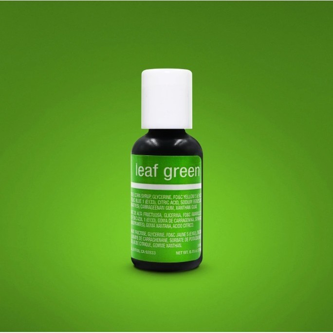

Terlaris Leaf Green Chefmaster Liqua-Gel Food Coloring 20 ml SALE