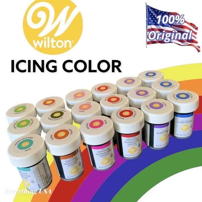 

Terlaris Wilton Gel Food Coloring/ Pewarna makanan 1 oz/ 28g SALE