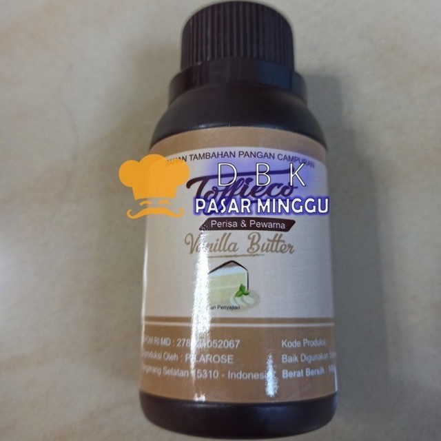 

Terlaris Toffieco vanilla butter 100gr Pasta butter vanili Tofieco tofico SALE