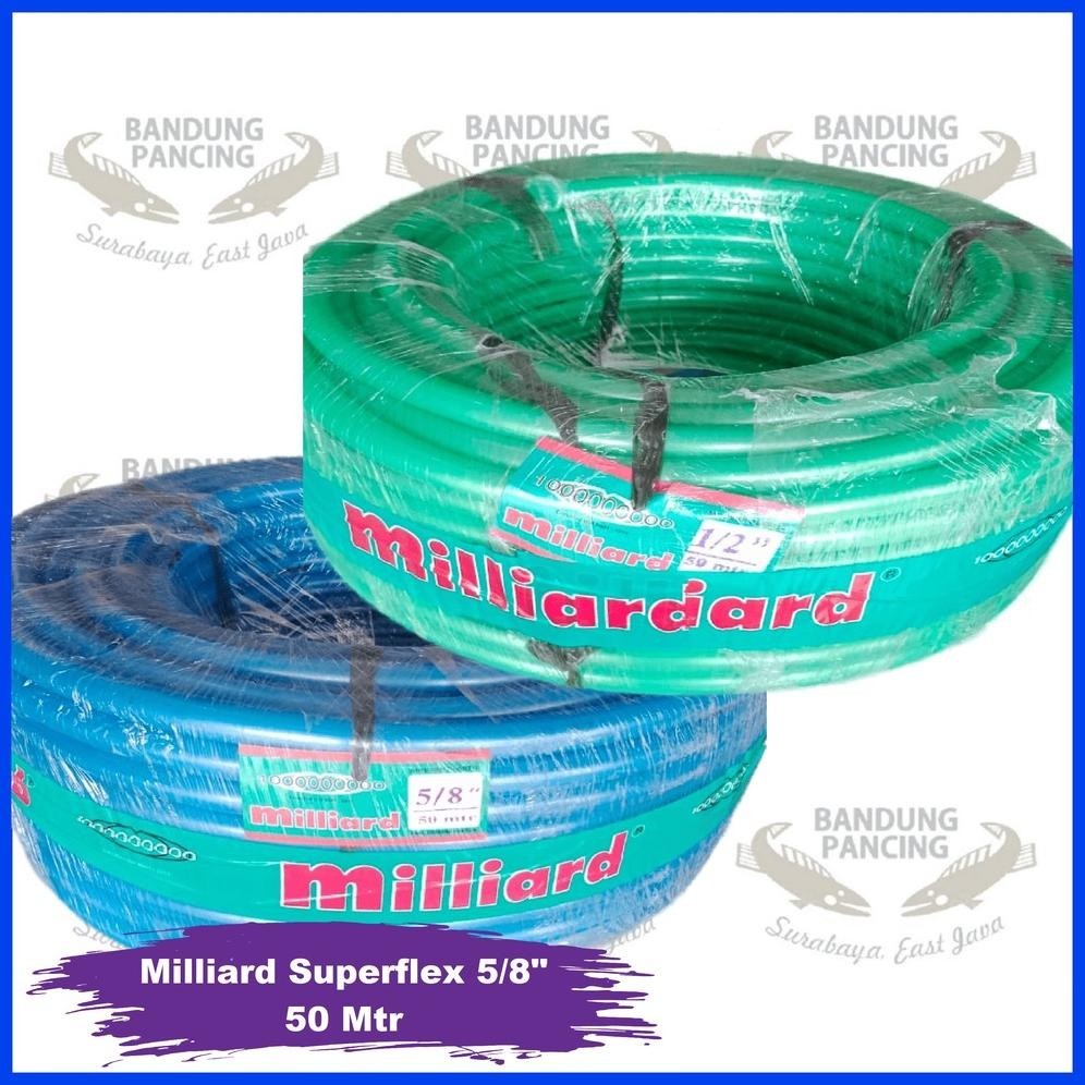 Milliard Superflex selang air 5/8 inch 50 meter