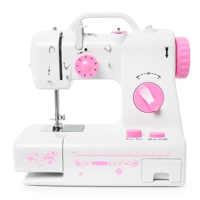 Mesin Jahit Mini Portable YOKO - YK-318 / YK318 (Pink)