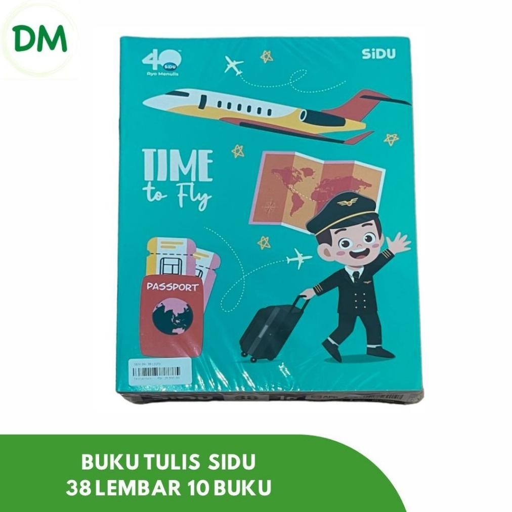 

Ready Buku Tulis Sidu 38 Lembar 10 Buku