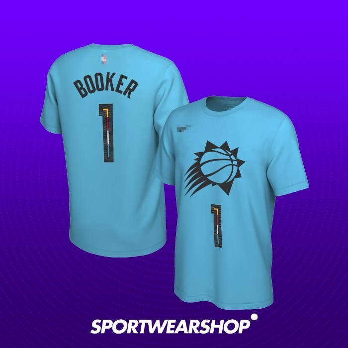 Baju Basket Kaos Nba Tshirt Jersey Phoenix Suns Devin Booker No 1