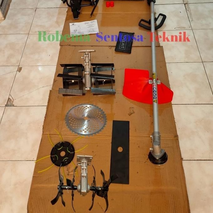 Alat Mesin Potong Rumput 4 Tak Mollar Mesin Honda Gx35 Mulitifungsi  Ready
