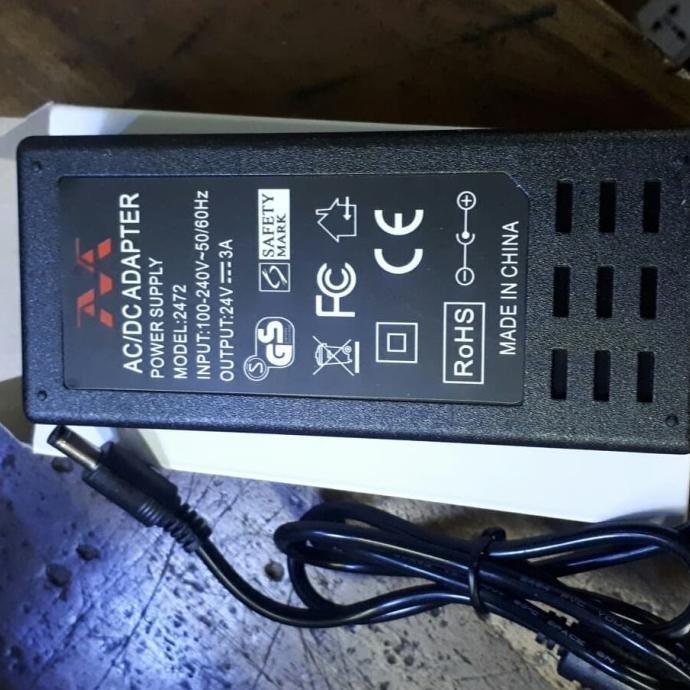 Power Adaptor Multi 24V 3A Murni Adaptor 3A 24V Original
