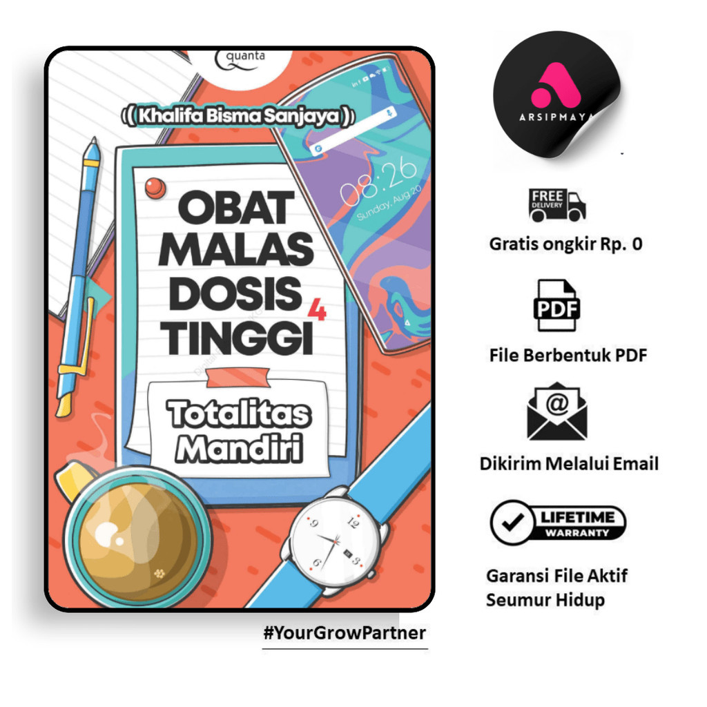 

534. OBAT MALAS DOSIS TINGGI 4 : UNTUK TOTALITAS MANDIRI - [-]