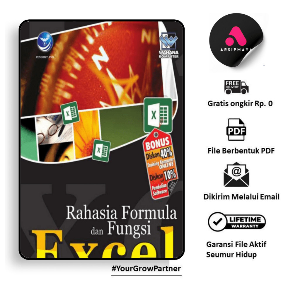 

933. [-] Rahasia Formula dan Fungsi Excel untuk Bisnis