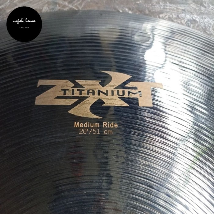 Ban Cymbal Zildjian Zxt Titanium Ride 20"
