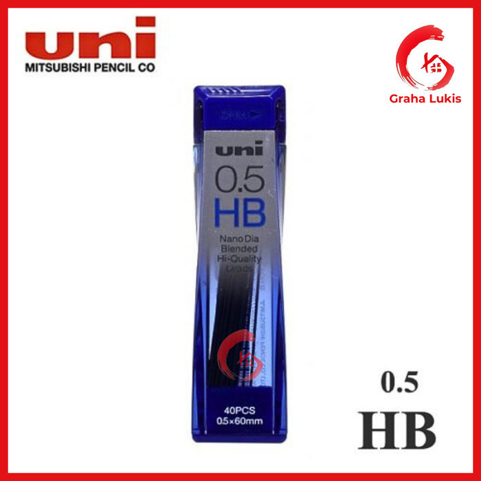 

Sale Uni Nano Dia Pencil Lead 0.5Mm Hb / Isi Pencil Mekanik Hb - 0.5Mm