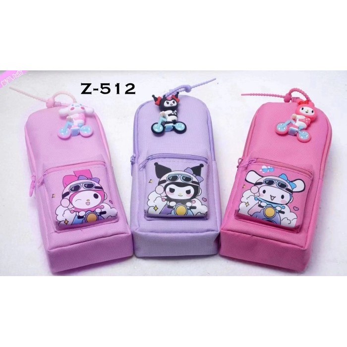 

Sale Tempat Pensil Pen Case Dompet Kain Sleting Kain Bagus Kuromi Sanrio