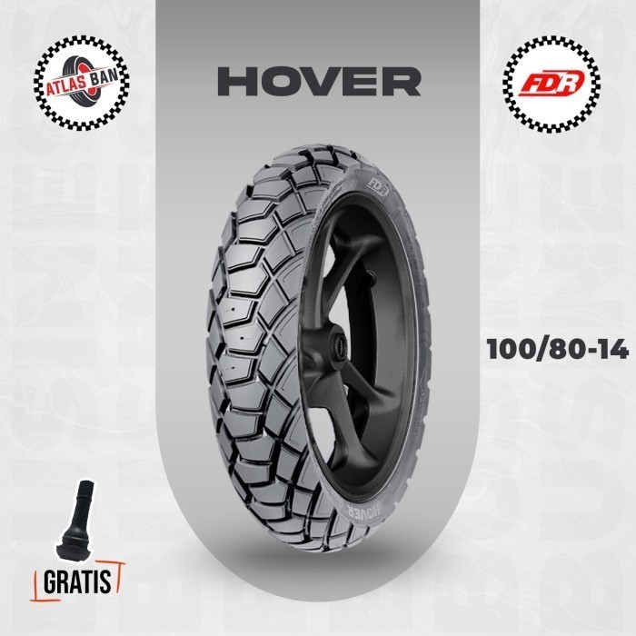 Ban Tubles Motor Matic FDR HOVER 100/80 Ring 14