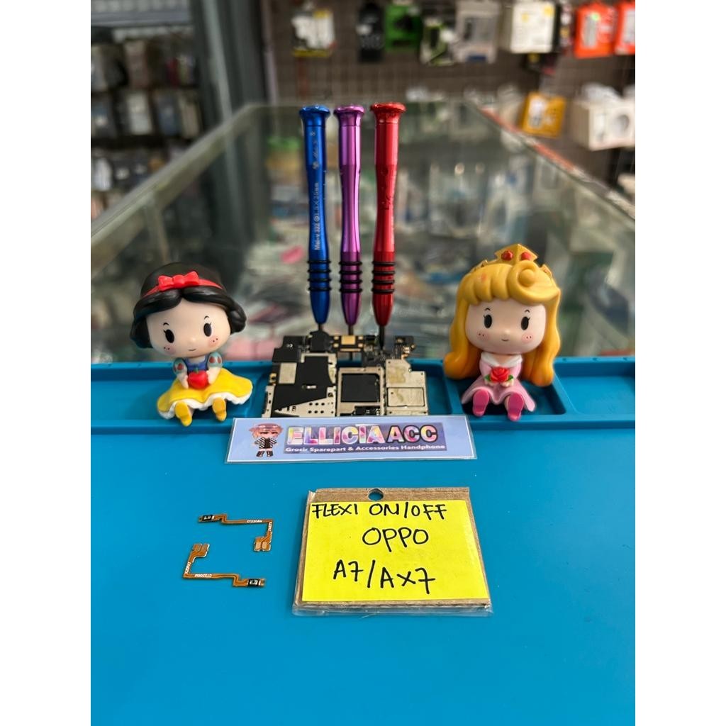 FLEXIBLE OPPO A7 OPPO AX7 ON OFF