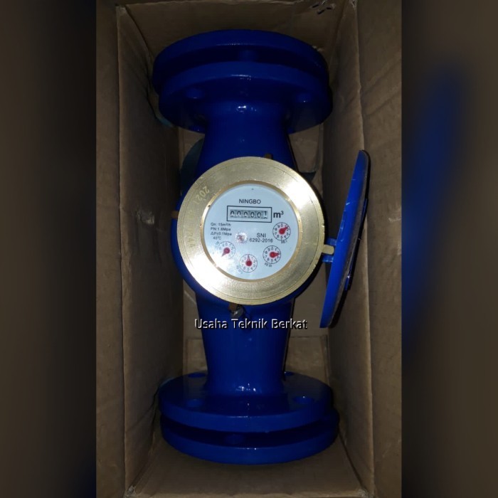 Meteran Air / Water Meter Ningbo 2" Inch