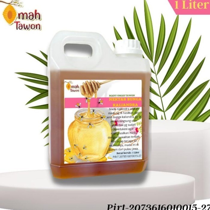 

Madu murni madu mentah Omah tawon nektar bunga kaliandra 1 Liter