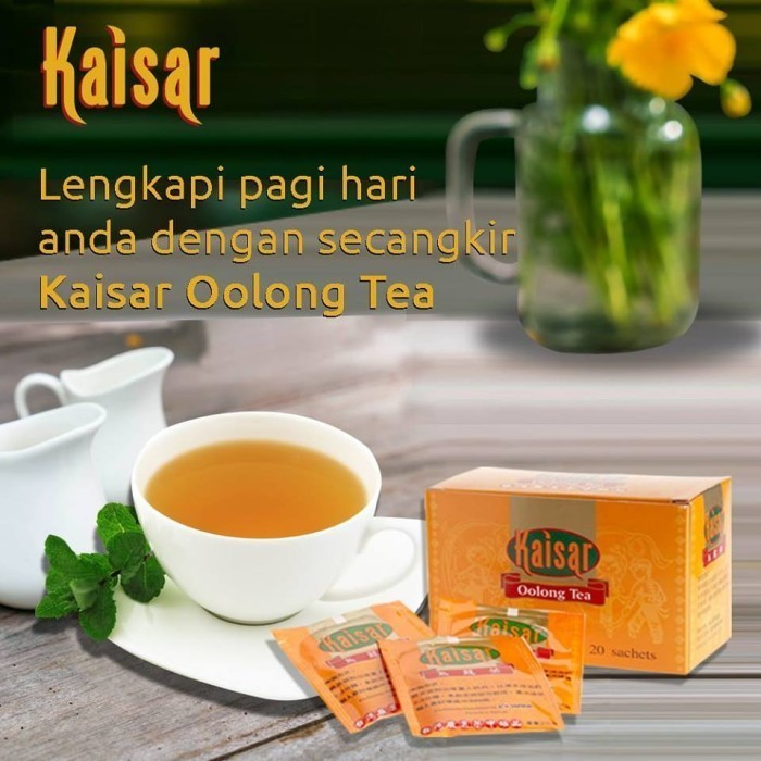 

Kaisar Oolong Tea 20 Sachet Kompak
