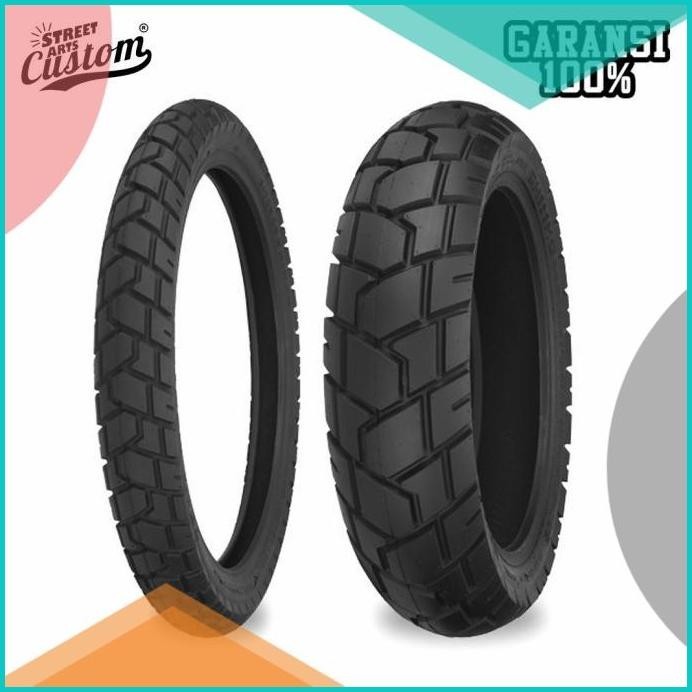 Paket Ban Shinko E705 130/80-17 & 150/70-17 Trail Master Dual Purpose
