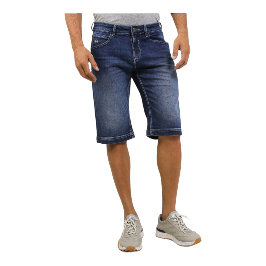 Celana Pendek Bermuda Pria Cardinal CBBBV00270K 16A Indigo Medium Denim
