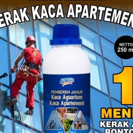 Cairan Pembersih Jamur Kerak Kaca Apartment Kaca Jendela Rumah