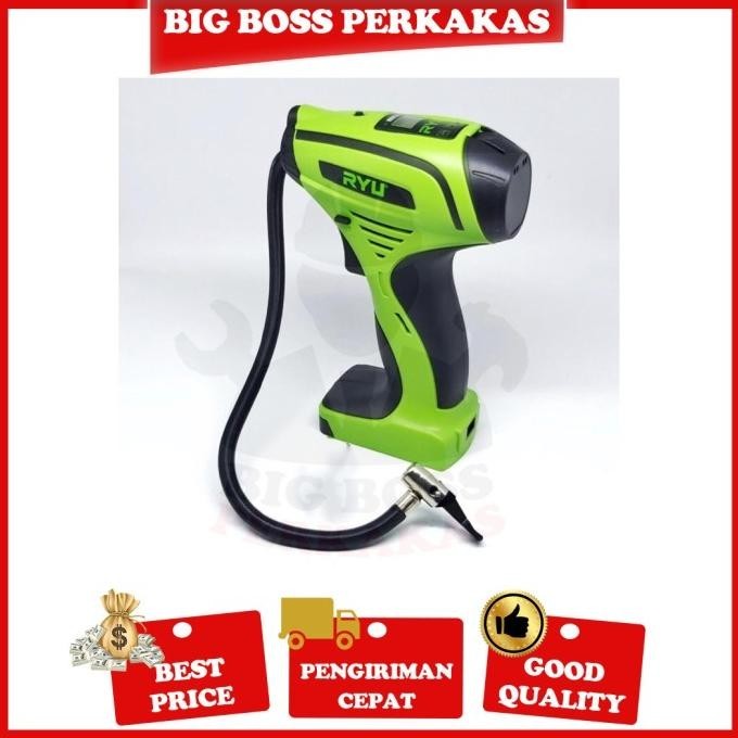 Tekiro Ryu Rcc12 Pompa Angin Ban Mobil Dc Mini Air Compressor 12V