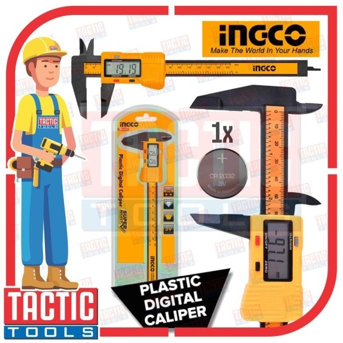 Jangka Sorong Digital Caliper 150mm INGCO