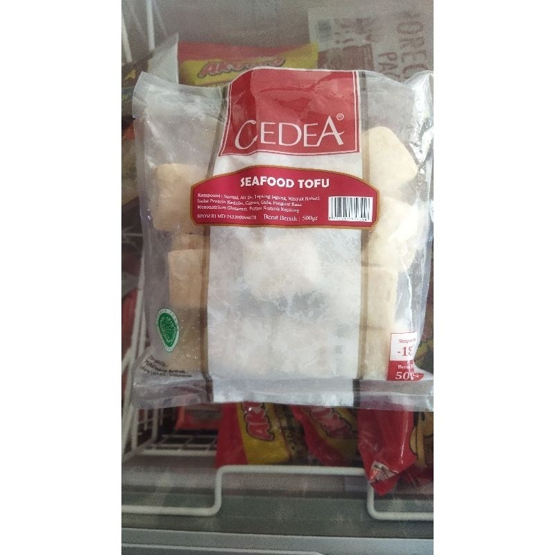 

Cedea Seafood Tofu Premium 500 gram