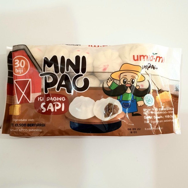 

Minipao isi Daging Sapi Umiami 480gr isi 30 pcs