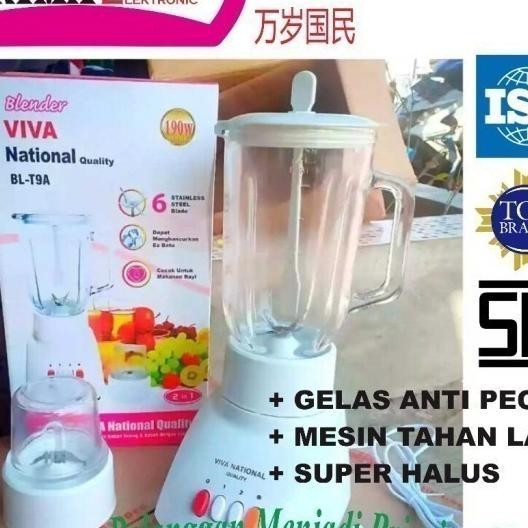 Blender Viva National Quality  2 In 1 Pe 3