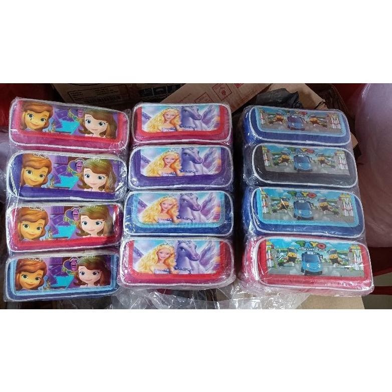 

(Grosir) 12 pcs tepak pensil saku motif karacter (1 lusin) cocok buat souvenir BIG SALE