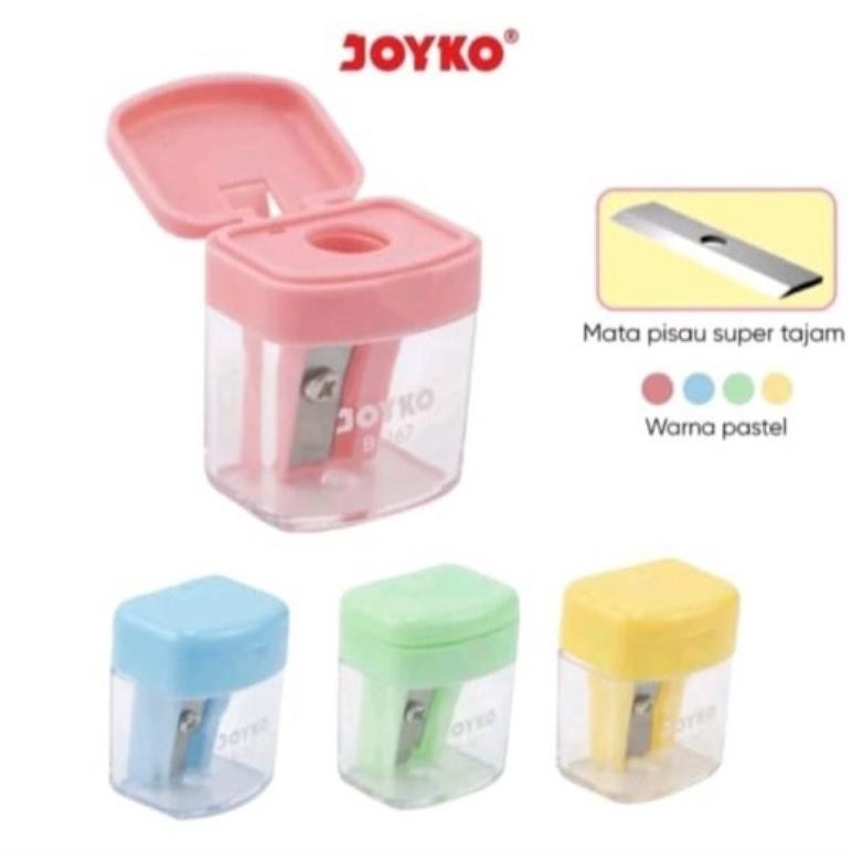 

(1box isi 12pcs) Serutan Joyko / Rautan joyko / sharpener B23 joyko FLASH SALE