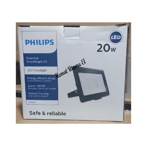 Philips Bvp150 20W Lampu Sorot Taman Outdoor 20 Watt Gratis Ongkir