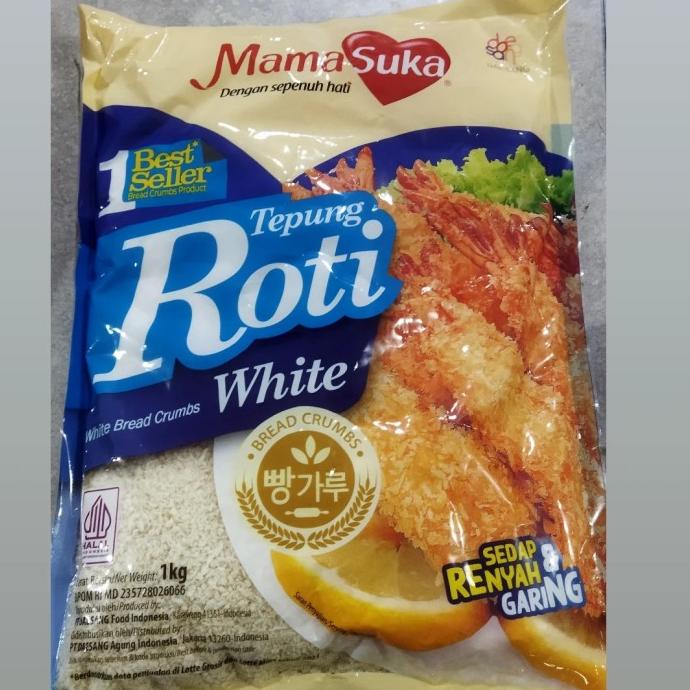 

Tepung Roti White Bread Crumbs 1kg/ pack