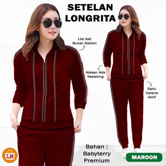 Pakean Yoga Gym Fitness Murah One Set Seragam Ibu2 Terbaru 2024 Srtel Setelan Senam Olahraga 1Set Se