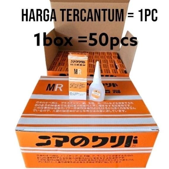 

PJ24 Lem Korea MR super glue lem setan per 50pcs Hemat