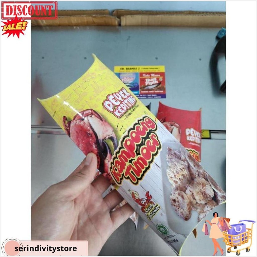 

Peyek Kepiting Kampung Timur 85Gr Cod