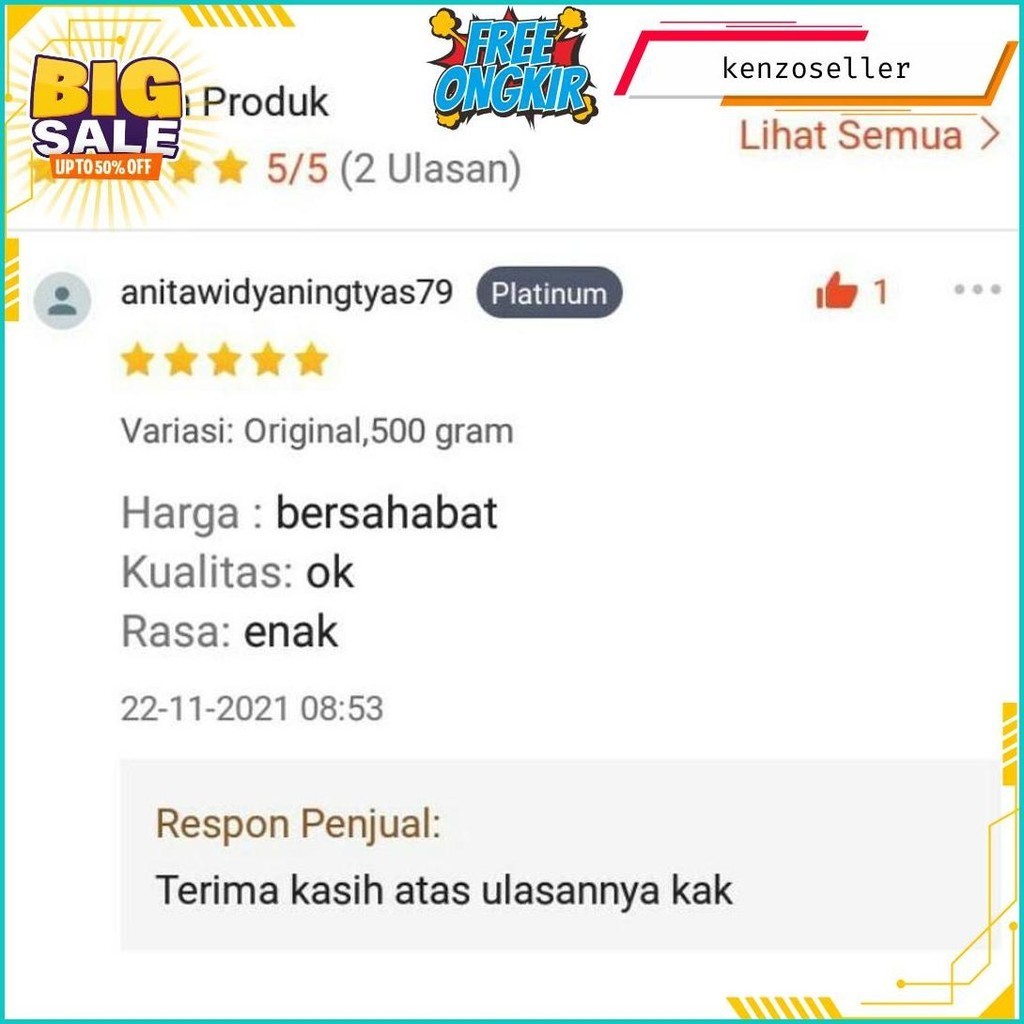 

Kentang Mustofa Kering Original (Kricep) 250Gram Termurah Banget