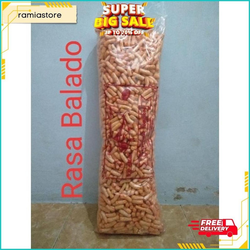 

Krupuk Ikan Tongkol 1Ball 1Guling (4 Varian Rasa) Cod