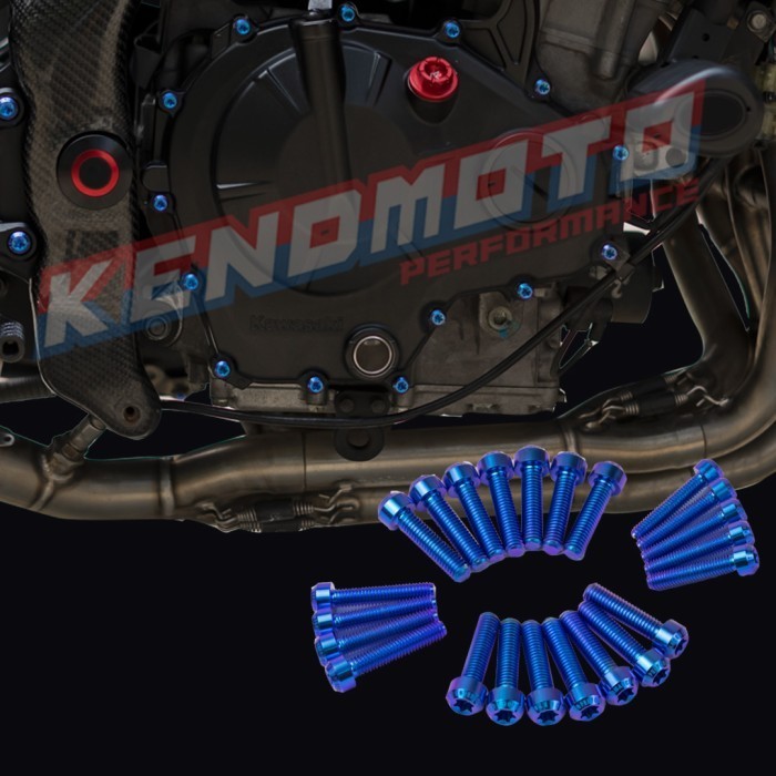 Masih Ada Kendmoto Baut Titanium Set Mesin Kawasaki Zx25R