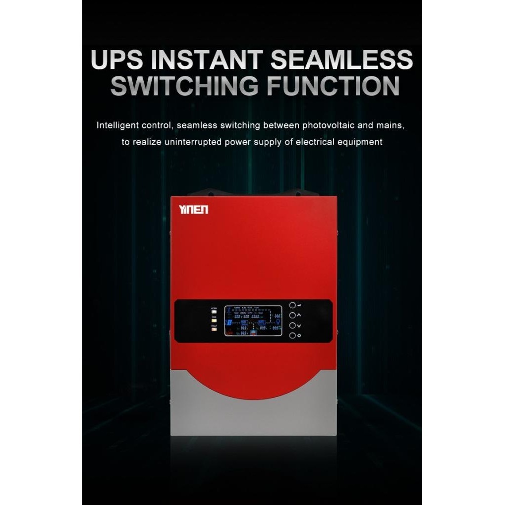 Hybrid Inverter Solar Panel Low Freq Plus MPPT Toroid 1000-5000 Watt