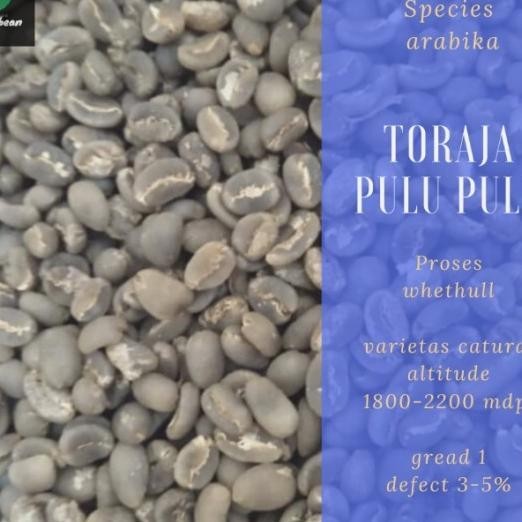 

Green Bean / Biji Kopi Arabika Toraja Pulu Pulu - Wethull