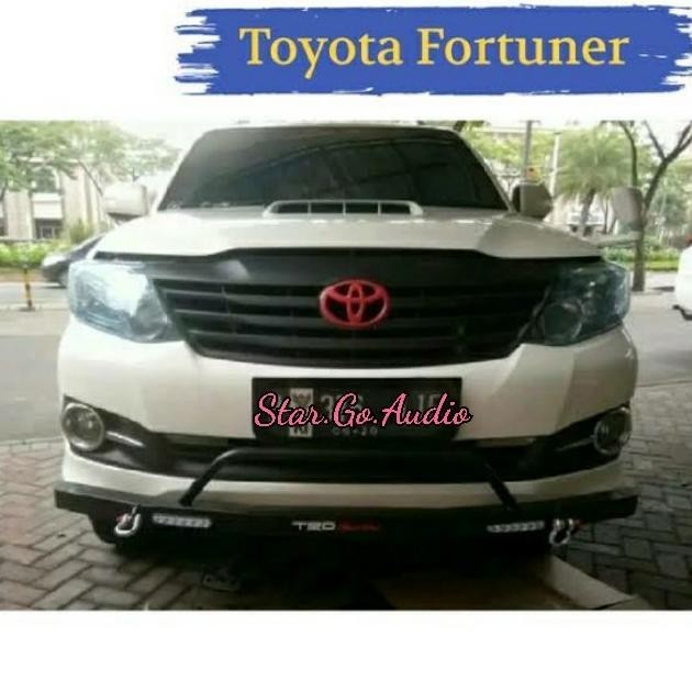 Towing Depan Arb Fortuner Led Lampu Tanduk Depan Besi