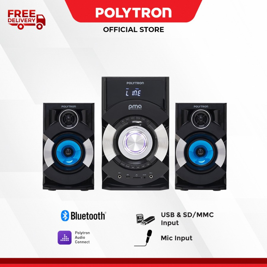 POLYTRON Multimedia Speaker PMA 9527 /BA PMA9527 BA PMA9527BA 9527BA