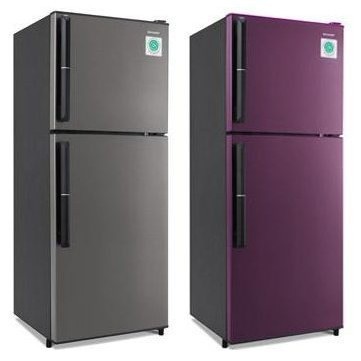 KULKAS SHARP 2 PINTU LOW WATT SHINE SJ-326GC-SD/SR SJ 326 GC 256 LITER