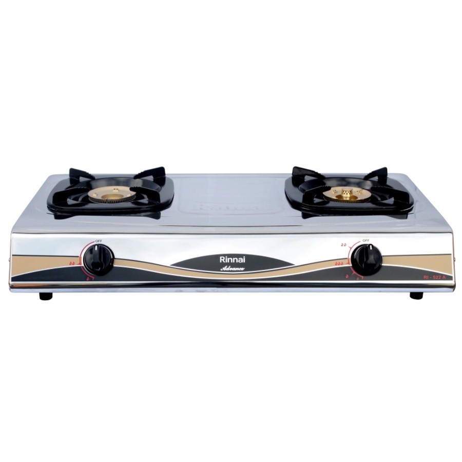 Kompor gas Rinnai RI 522 A RI 522A Kompor Gas Rinnai 2 Tungku
