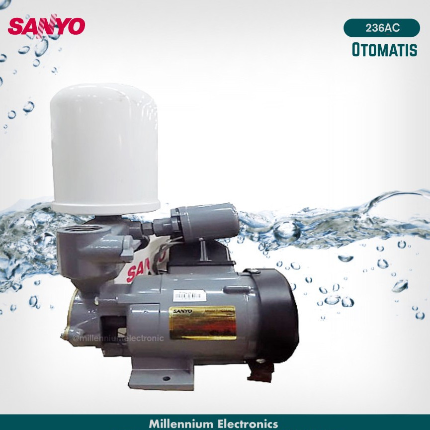 Mesin POMPA AIR SANYO PH 236 AC PH236AC otomatis 200 watt