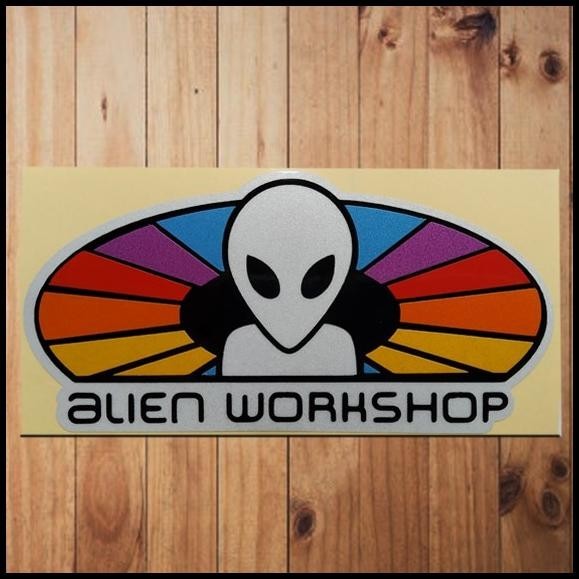 

BEST DEAL STIKER ALIEN WORKSHOP COLORIZED !!